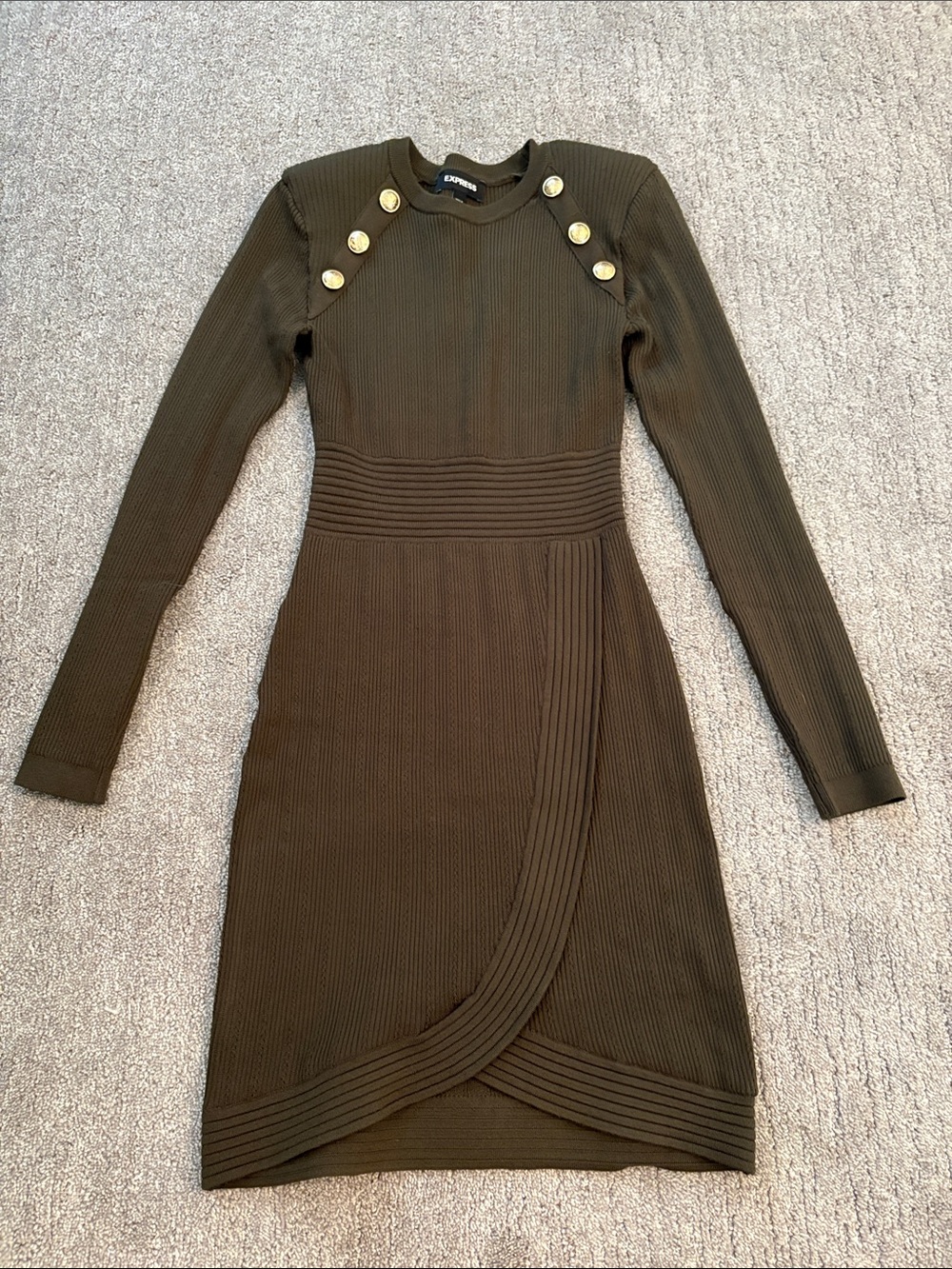 Express Green Dress